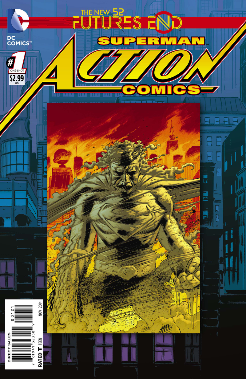 Illustration for article titled Exclusive DC preview: Discover Clark Kent’s fate in Action Comics: Futures End #1